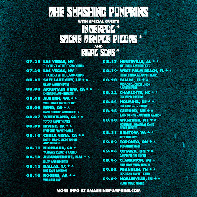 Sound Advice: Smashing Pumpkins Bring 'The World is a Vampire Tour