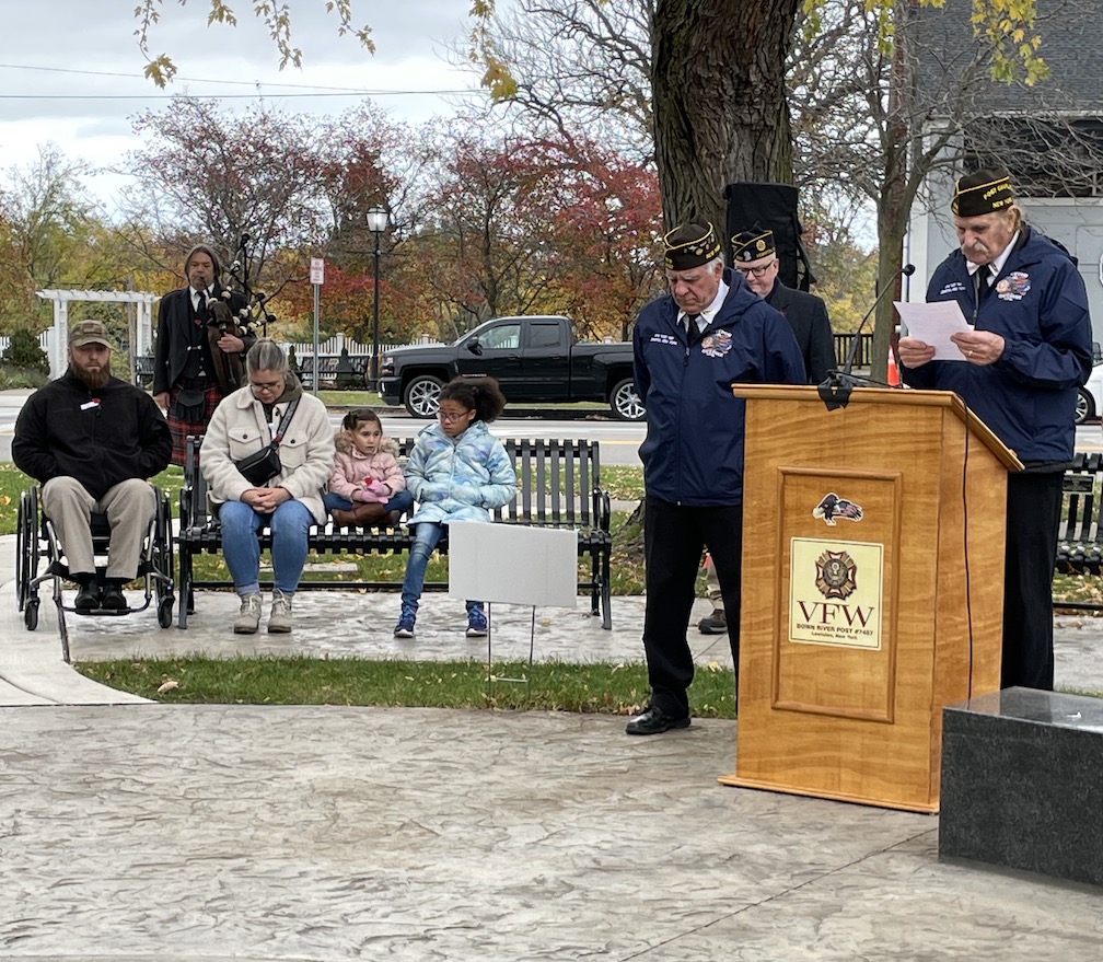 Veterans Day 2023 Veterans thanked at Lewiston's 'Circle of Honor'
