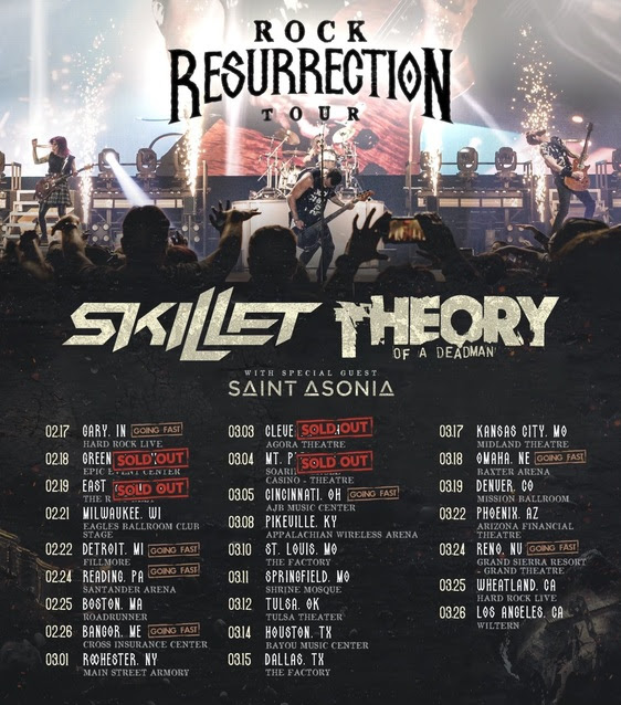 Skillet DD Tour 