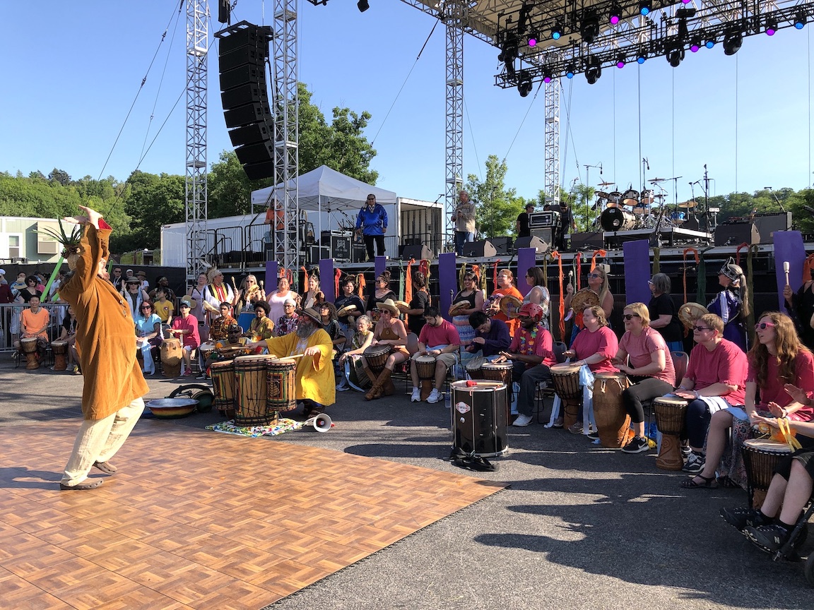 Artpark's Native Americanthemed Strawberry Moon Festival serves to